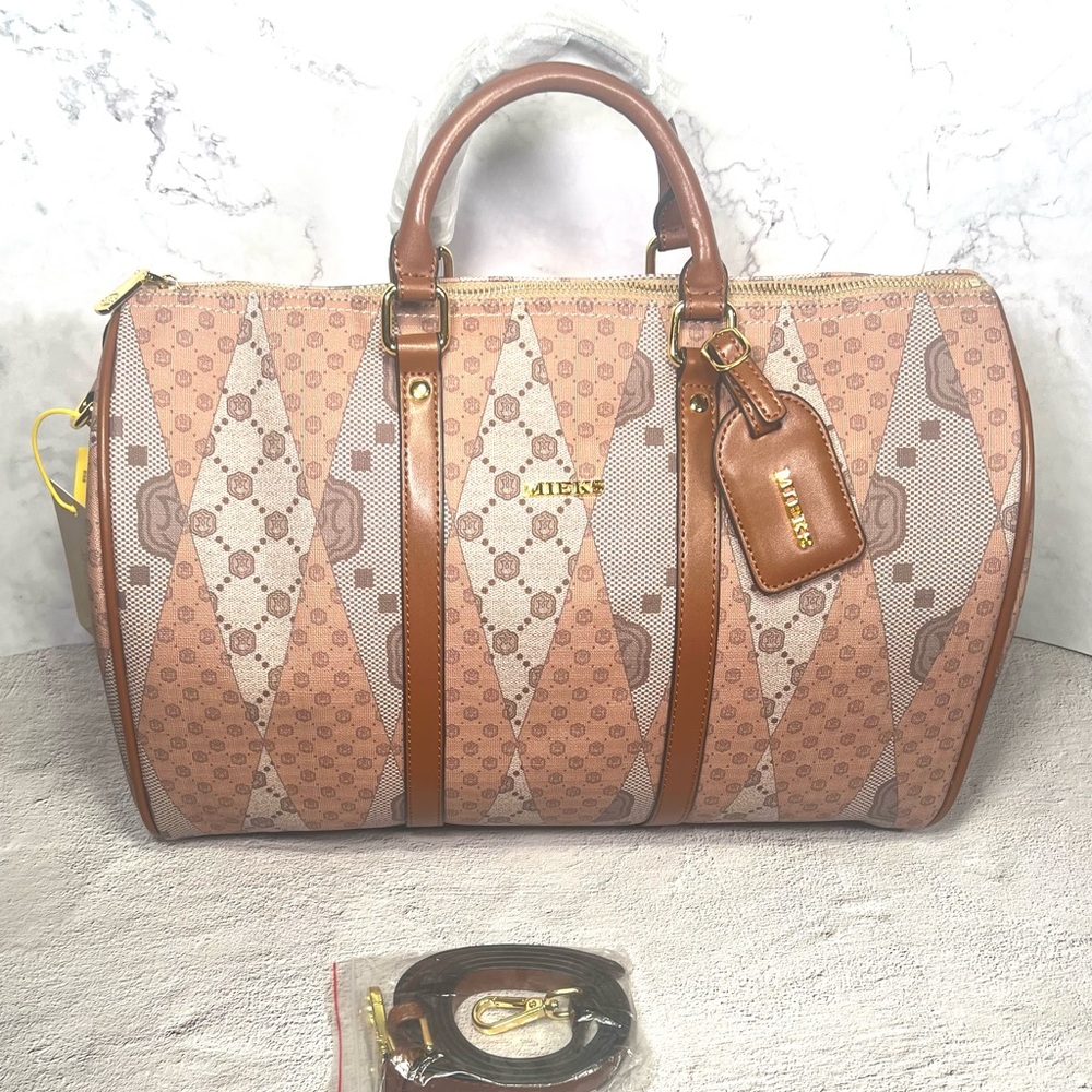 Weekend Duffle Bag Split Leather